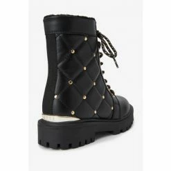 Baker By Ted Baker Quilted Stud Boots Neutral -Baker by Ted Baker shop unnamed file 1969