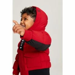 Baker By Ted Baker Shower Resistant Red Padded Coat -Baker by Ted Baker shop unnamed file 199