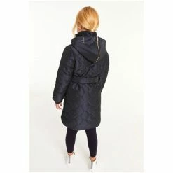 Baker By Ted Baker Navy Blue Split Hood Coat -Baker by Ted Baker shop unnamed file 2