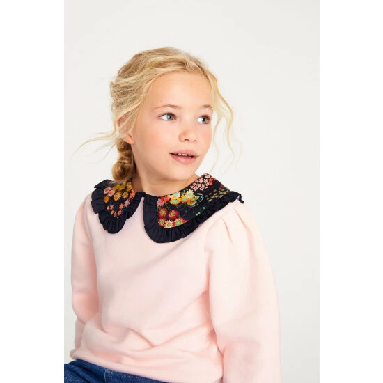 unnamed-file-2048.jpg Baker By Ted Baker Pink Frill Collared Sweat Top -Baker by Ted Baker shop unnamed file 2048