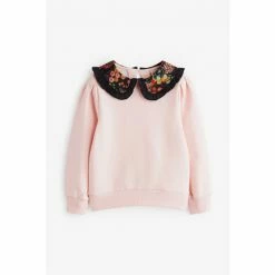 Baker By Ted Baker Pink Frill Collared Sweat Top 6 Baker By Ted Baker Pink Frill Collared Sweat Top -Baker by Ted Baker shop unnamed file 2050