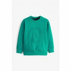 Baker By Ted Baker Green Sweat Top -Baker by Ted Baker shop unnamed file 2058