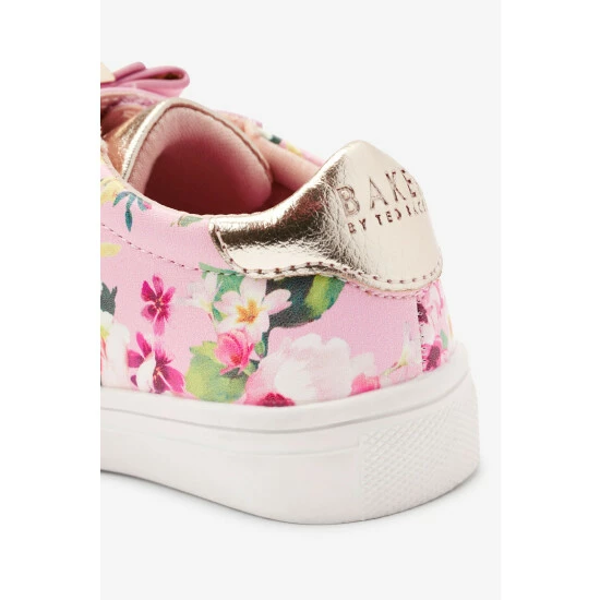 unnamed-file-2087.jpg Baker By Ted Baker Floral Bow Trainers Pink -Baker by Ted Baker shop unnamed file 2087
