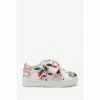Baker By Ted Baker White Floral Bow Trainers -Baker by Ted Baker shop unnamed file 2104