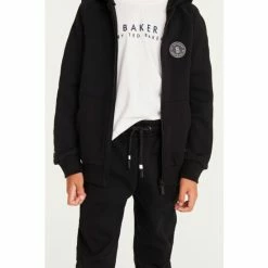 Baker By Ted Baker Black Embossed Joggers 4 Baker By Ted Baker Black Embossed Joggers -Baker by Ted Baker shop unnamed file 2147