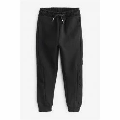 Baker By Ted Baker Black Embossed Joggers 10 Baker By Ted Baker Black Embossed Joggers -Baker by Ted Baker shop unnamed file 2153