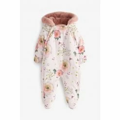 Baker By Ted Baker Pink Floral Snowsuit -Baker by Ted Baker shop unnamed file 2184