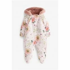 Baker By Ted Baker Pink Floral Snowsuit -Baker by Ted Baker shop unnamed file 2188