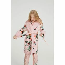 Baker By Ted Baker Pink Feather Robe
