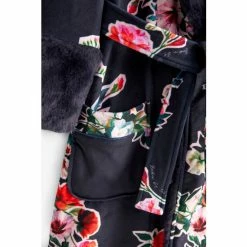 Baker By Ted Baker Navy Floral Robe -Baker by Ted Baker shop unnamed file 2280