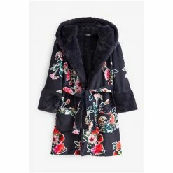 Baker By Ted Baker Navy Floral Robe -Baker by Ted Baker shop unnamed file 2282
