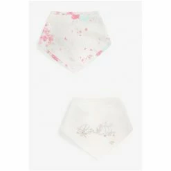 Baker By Ted Baker White Cluster Bib 2 Pack -Baker by Ted Baker shop unnamed file 2304