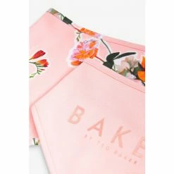 Baker By Ted Baker Pink Floral Bibs 2 Pack -Baker by Ted Baker shop unnamed file 2313