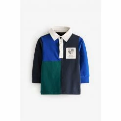 Baker By Ted Baker Navy Rugby Shirt