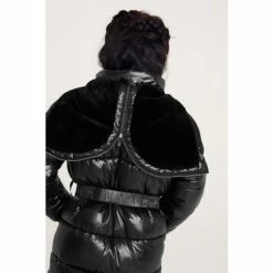 Baker By Ted Baker Black High Shine Coat 4 Baker By Ted Baker Black High Shine Coat -Baker by Ted Baker shop unnamed file 236