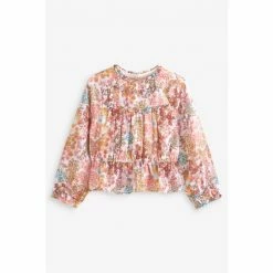 Baker By Ted Baker Floral Crinkle Blouse -Baker by Ted Baker shop unnamed file 2395