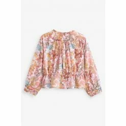 Baker By Ted Baker Floral Crinkle Blouse -Baker by Ted Baker shop unnamed file 2396
