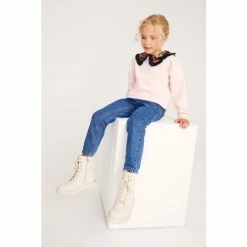 Baker By Ted Baker Mid Blue Mom Jeans -Baker by Ted Baker shop unnamed file 2405