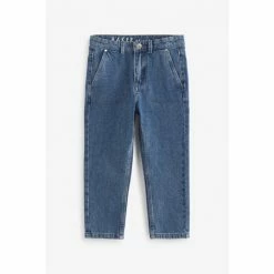 Baker By Ted Baker Mid Blue Mom Jeans -Baker by Ted Baker shop unnamed file 2408