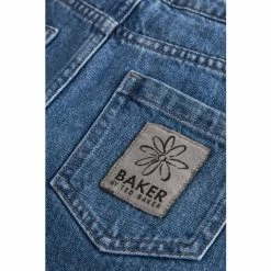 Baker By Ted Baker Mid Blue Mom Jeans -Baker by Ted Baker shop unnamed file 2411