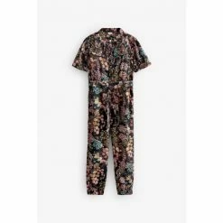 Baker By Ted Baker Black Floral Jumpsuit 8 Baker By Ted Baker Black Floral Jumpsuit -Baker by Ted Baker shop unnamed file 2422