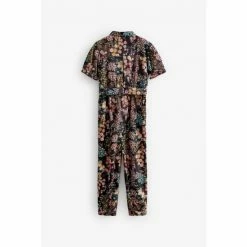 Baker By Ted Baker Black Floral Jumpsuit 9 Baker By Ted Baker Black Floral Jumpsuit -Baker by Ted Baker shop unnamed file 2423
