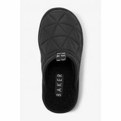Baker By Ted Baker Black Slippers -Baker by Ted Baker shop unnamed file 2427