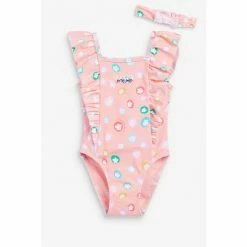 Baker by Ted Baker shop 4 Baker By Ted Baker Pink Spot Swimsuit