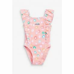 Baker By Ted Baker Pink Spot Swimsuit -Baker by Ted Baker shop unnamed file 2432