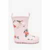 Baker By Ted Baker Pale Pink Floral Welly