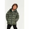 'Baker By Ted Baker Khaki Green Shower Resistant Padded Coat -Baker by Ted Baker shop unnamed file 256