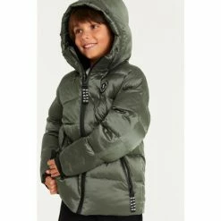 'Baker By Ted Baker Khaki Green Shower Resistant Padded Coat -Baker by Ted Baker shop unnamed file 258