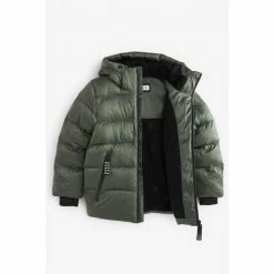 'Baker By Ted Baker Khaki Green Shower Resistant Padded Coat -Baker by Ted Baker shop unnamed file 261