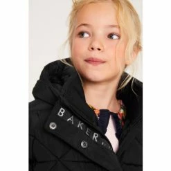 Baker By Ted Baker Black Short Padded Coat -Baker by Ted Baker shop unnamed file 269