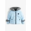 Baker By Ted Baker Light Blue Shower Resistant Padded Coat -Baker by Ted Baker shop unnamed file 277