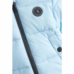 Baker By Ted Baker Light Blue Shower Resistant Padded Coat -Baker by Ted Baker shop unnamed file 280