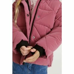 Baker By Ted Baker Pink Short Padded Coat -Baker by Ted Baker shop unnamed file 316