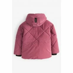 Baker By Ted Baker Pink Short Padded Coat -Baker by Ted Baker shop unnamed file 319