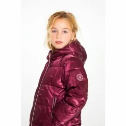 Baker By Ted Baker Burgandy Gloss Coat 6 Baker By Ted Baker Burgandy Gloss Coat -Baker by Ted Baker shop unnamed file 360