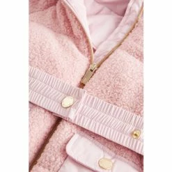 Baker By Ted Baker Pink Borg Mixed Coat -Baker by Ted Baker shop unnamed file 374