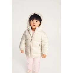 Baker By Ted Baker White Gloss Print Coat