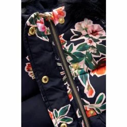 Baker By Ted Baker Navy Floral Coat -Baker by Ted Baker shop unnamed file 396