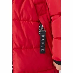 Baker By Ted Baker Red Padded Coat 7 Baker By Ted Baker Red Padded Coat -Baker by Ted Baker shop unnamed file 405