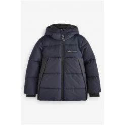 Baker By Ted Baker Shower Resistant Padded Coat Navy Blue -Baker by Ted Baker shop unnamed file 429