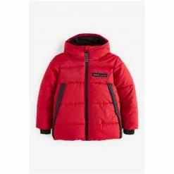 Baker By Ted Baker Shower Resistant Padded Coat Navy Blue -Baker by Ted Baker shop unnamed file 430