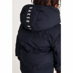 Baker By Ted Baker Shower Resistant Navy Blue Coat -Baker by Ted Baker shop unnamed file 436