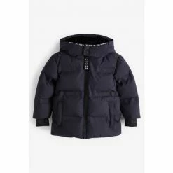 Baker By Ted Baker Shower Resistant Navy Blue Coat -Baker by Ted Baker shop unnamed file 437