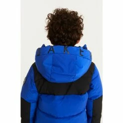 Baker By Ted Baker Shower Resistant Blue Padded Coat -Baker by Ted Baker shop unnamed file 443