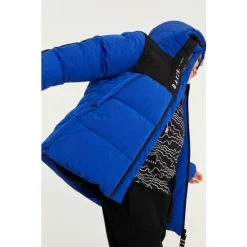 Baker By Ted Baker Shower Resistant Blue Padded Coat -Baker by Ted Baker shop unnamed file 444