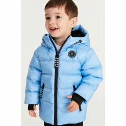 Baker By Ted Baker Light Blue High Shine Jacket